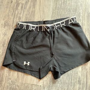Black Under Armour shorts